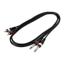 Cable Warwick Rcl20933 Dos Rca A Dos Plug Mono 6,5mm 