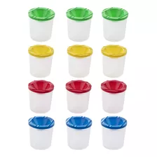 Copas De Pintura Sin Derrames Paquete De 12 Vasos De Pintur