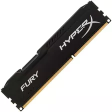 Memoria Ram Hyperx Fury Black/4gb/ddr3/1600 Mhz