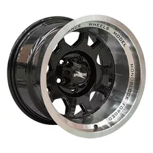 Set 4 Llanta 15x10 5x114 Et-44 Marino B-lm