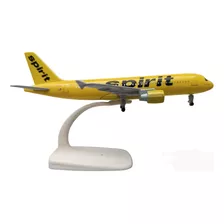 Avión A Escala 1:350 Spirit A-320, De 19cms Largo, Metalico.