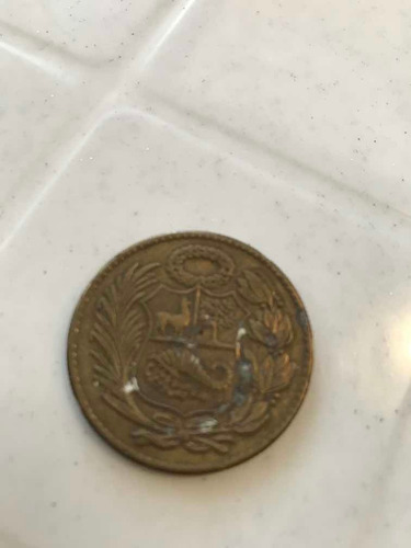 Moneda 1 Sol De Oro Peru 1956