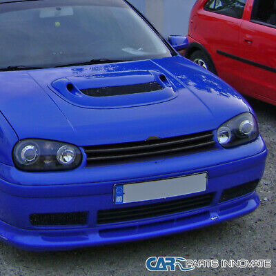 Fit 99-06 Vw Golf Gti R32 Mk4 Black Abs Front Hood Grill Ttx Foto 8