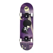 Skateboard Infantil Liga Da Justiça Chibi Até 60kg Bel Fix