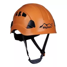 Casco Alpen Pro Air Ventilado Para Rescate Y Alturas Color Naranja