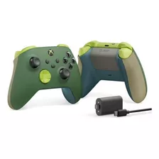 Joystick Xbox Microsoft Sem Fio Remix Edicao Especial Verde