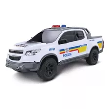 Carro Carrinho Viatura Pick-up S10 Polícia Miniatura - Roma