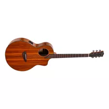 Violão Aço Folk Redburn G-40 Walnut C/ Fishiman Presys Ii