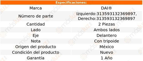 Kit 2 Cubre Polvos Lado Caja Volkswagen Tiguan L4 2.0l 09/18 Foto 2