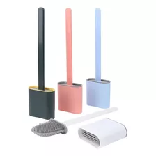 Escova Sanitária Para Vaso Silicone Flexível Dupla Face