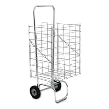 Oferta Carrito Mandado Canastilla Plegable Llanta Reforzada!