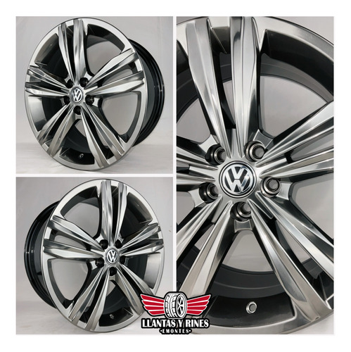 Rines 18 5/112 Vw Jetta Golf Mk6 Mk7 Passat Bora Tiguan 1rin Foto 2