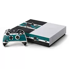 Nhl San Jose Tiburones Consola Xbox One S Y Piel De Control