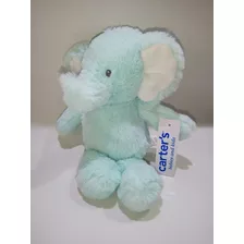 Carter's Baby Peluche Elefante Azul Original Nuevo