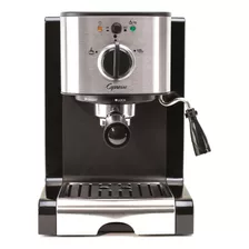 Capresso Pump Espresso And Machine Ec100, Negro E Inoxidable
