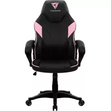 Cadeira Gamer Thunderx3 Ec1 Escritório Ergonômica Cor Rosa Material Do Estofamento Couro Sintético