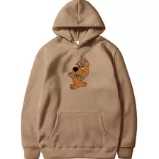 Moletom Casaco Canguru Scooby Doo Cachorro Blusa De Frio