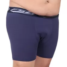 Kit C/3 Cueca Boxer Microfibra Plus Size Tamanhos Especiais