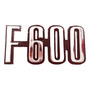 92751 2017-2019 Ford Super Duty Emblema Trasero, Rojo
