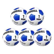 5 Pelotas Handball N°1 Sintético Escolar Colegial