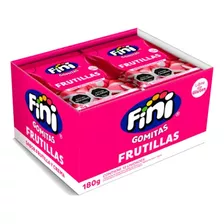 Display Gomitas Frutillas Fini 12 Unid. 180 Gr Sin Gluten