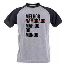 Camiseta Melhor Marido Namorado Do Mundo Amor Camisa