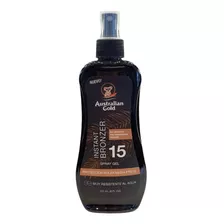 Spray Gel Spf 15 With Instant Bronzer 237ml Australian Gold