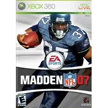 Xbox 360 - Madden Nfl 07 - Juego Físico Original R