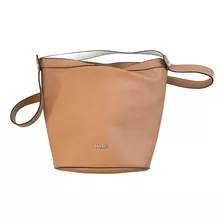 Cartera Blaque De Cuero Mujer Marron Claro 