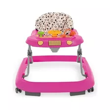 Andador Infantil Safari Rosa Tutti Baby Bebê Menina