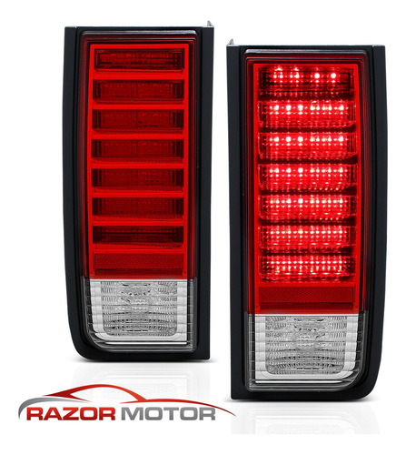 Hummer H2 Led T.l Rojas Calaveras 2003 04 05 06 07 08 2009 Foto 3