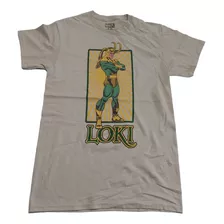 Playera Loki Animado Marvel Original