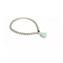 Pulsera Piscis, Piedra Labradorita O Aguamarina