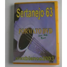 Dvd Karaokê Sertanejo Clássicos 63 Musicas Pra Você Cantar