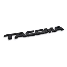 Emblema Tacoma 07-15 Izquierdo Negro Mate Original Calidad