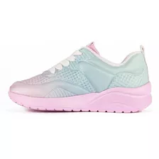 Tenis Pink Cats Sneaker Lilla Multicolor V3072-0006