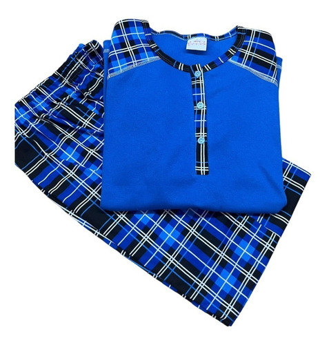 Pijama Mujer Invierno Algodon Surtido Color Y Talle