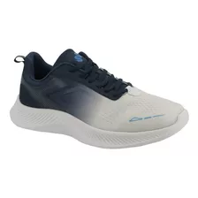 603-35 Tenis Sneakers Marino/blanco