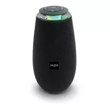 Misik - Bocina Bluetooth Portatil - Luces Led - Usb, Sd Y Fm