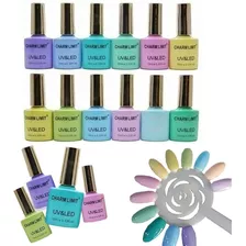 12 Esmaltes Semipermanentes Esmalte Semi Base O Top Coat