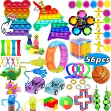 56kit Popet Fidgets Toys Barato Para Criança