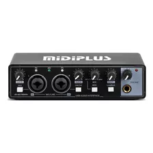 Placa Interfaz De Audio Usb Midiplus M2