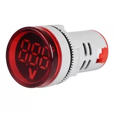 Voltimetro 22mm Empotrado Tablero 60 A 500v /tcamp