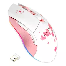 Dareu Sakura - Mouse Inalámbrico Para Juegos Con Cable, Re.