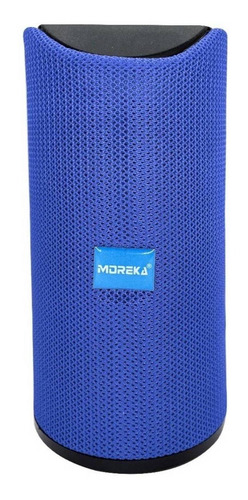 Bocina Moreka Gt-113 Con Bluetooth Azul