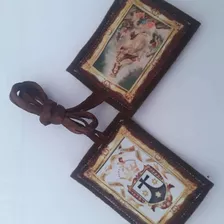 Escapulario De La Virgen Del Carmen En Paño Paquete X 24 Uni