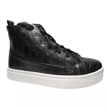 Tenis Botinha My Shoes Eco Crocodile L851820011 