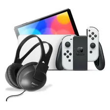 Nintendo Switch Oled 64gb Blanco Más Audifonos