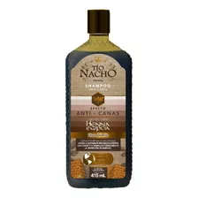  Shampoo Tío Nacho Efecto Anti-canas Henna Egipcia Con 415ml