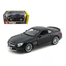 Auto Burago Esc 1:24 - Mercedes-benz Sl 65 Amg - No Audi/bmw